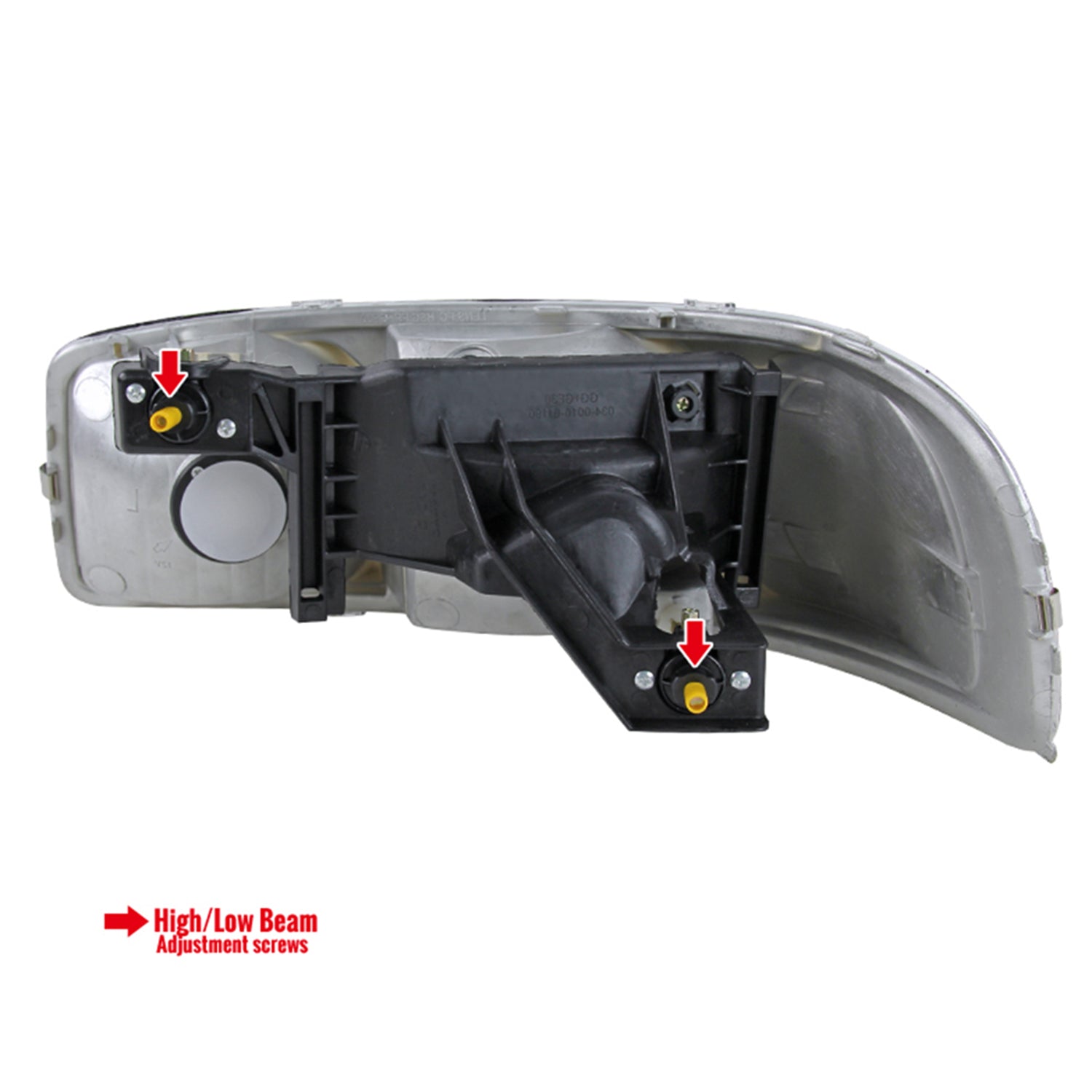 1999-2006 GMC Sierra/Yukon/Yukon XL Crystal Headlight Amber & Passenger Side