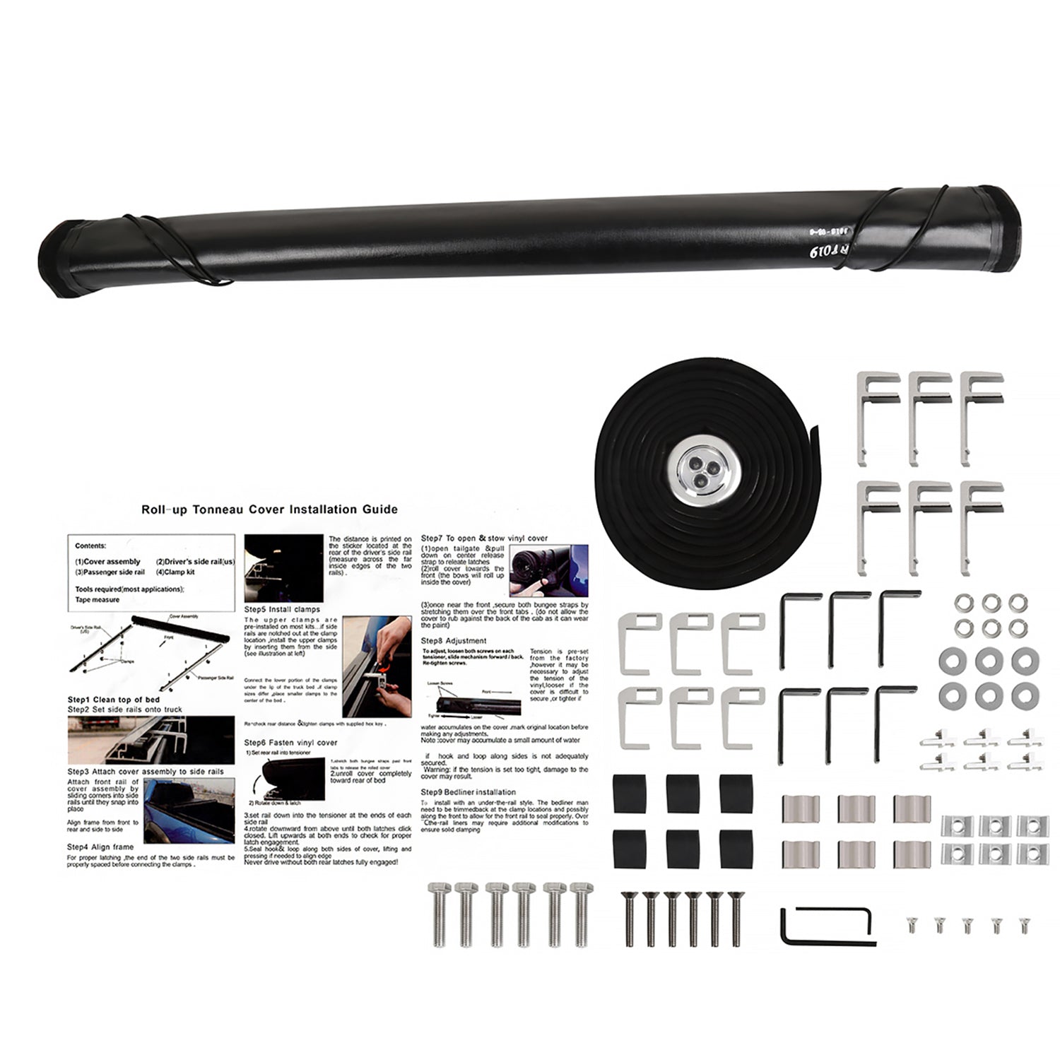 2004-2015 Nissan Titan 66" Short Bed Roll Up Vinyl Tonneau Cover