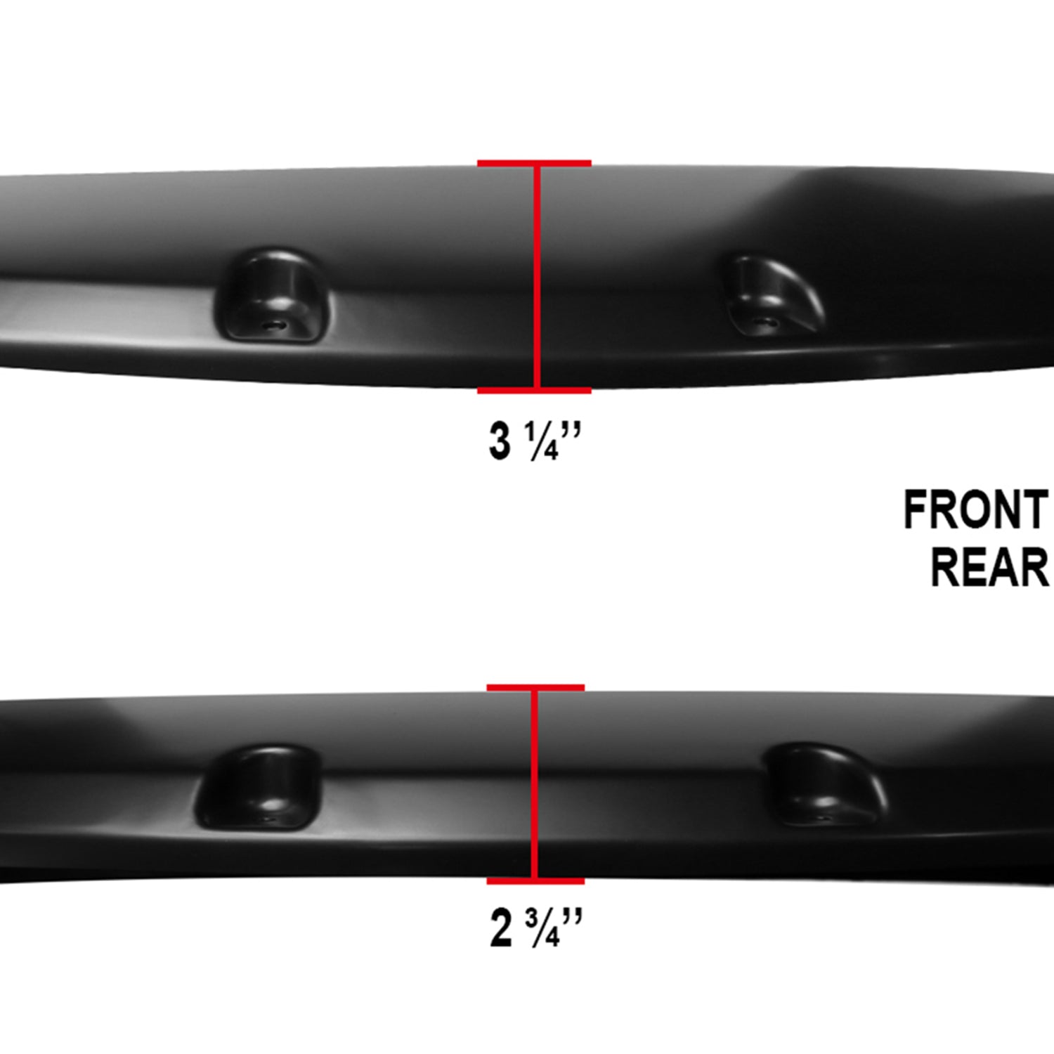 2004-2008 Ford F-150/ 2007-2008 Lincoln Mark LT Rivet Style Fender Flares