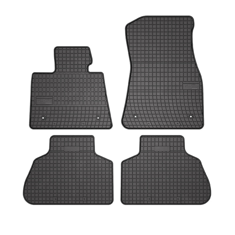 2019-2025 BMW X5 G05 Floor Mats Liners Full Set All Weather Rubber Black