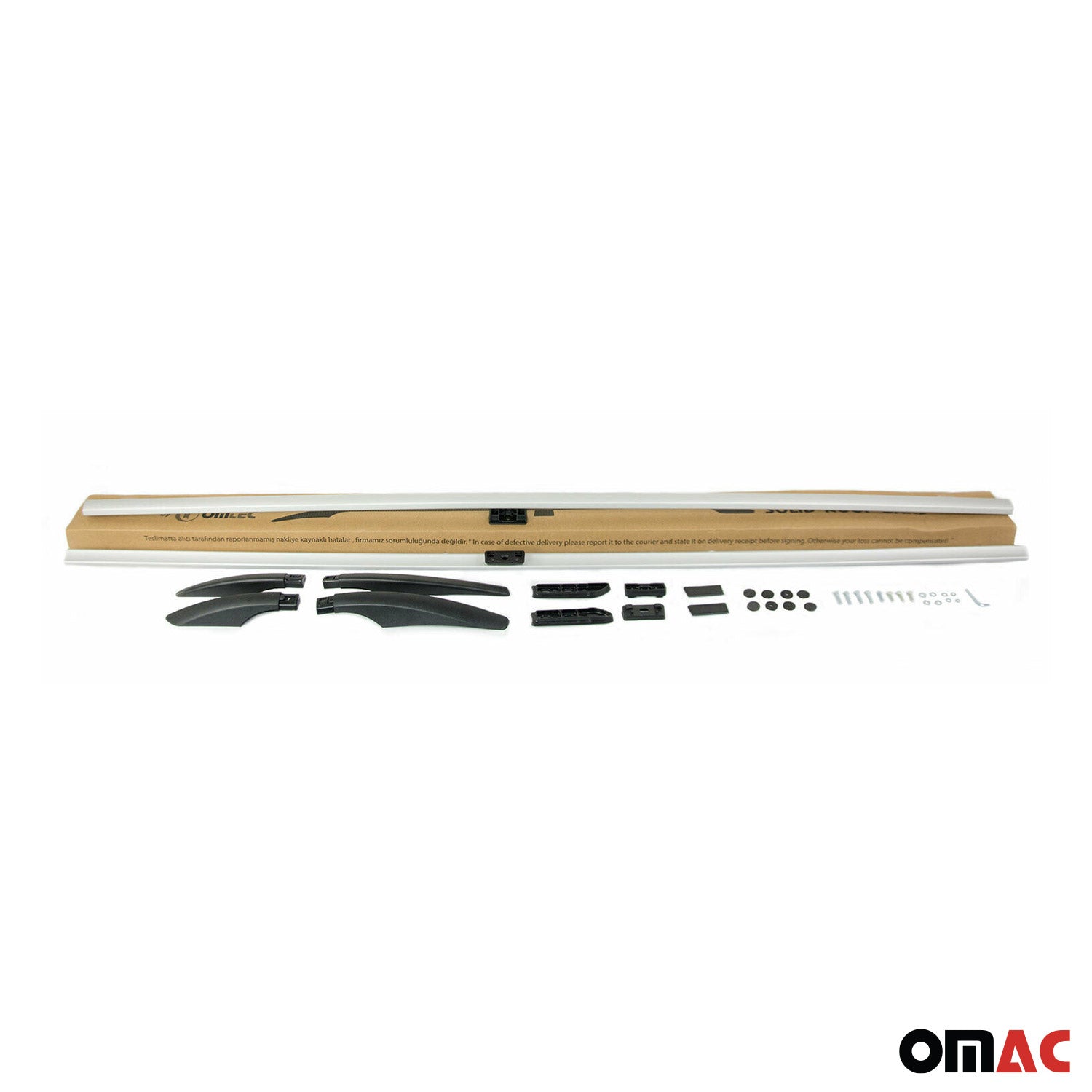 2023-2024 Alfa Romeo Tonale Roof Rack Rails Side Rails Silver