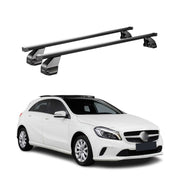 2013-2018 Mercedes A Class W176 Hatchback Roof Rack Cross Bars Black