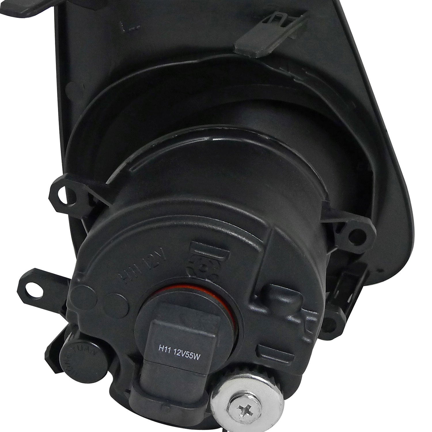 2011-2013 Toyota Corolla H11 Fog Lights Kit Chrome Housing/Clear Lens