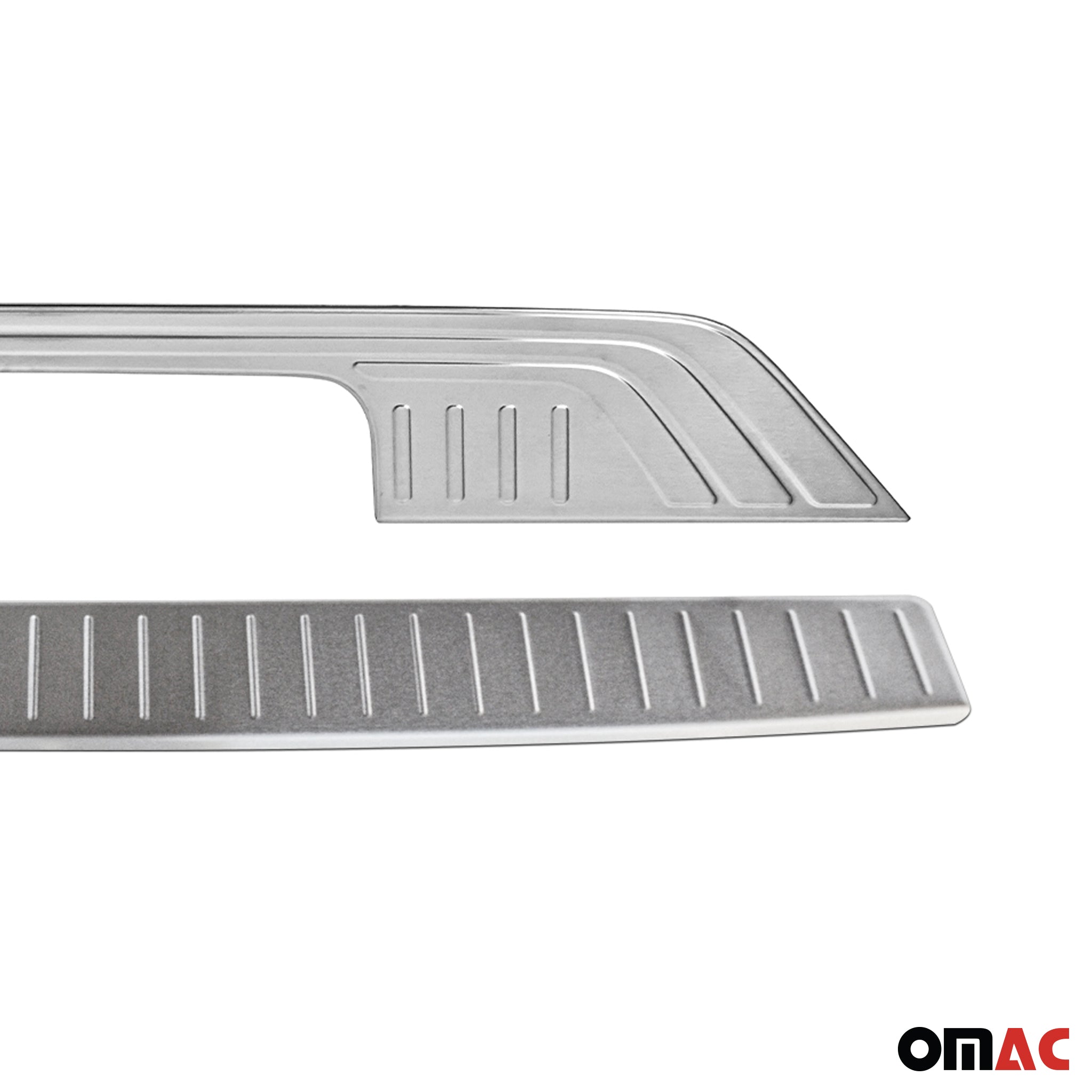 Rear Bumper Guard & Trunk Sill Cover Set for Mercedes Metris 2016-2024 Brushed
