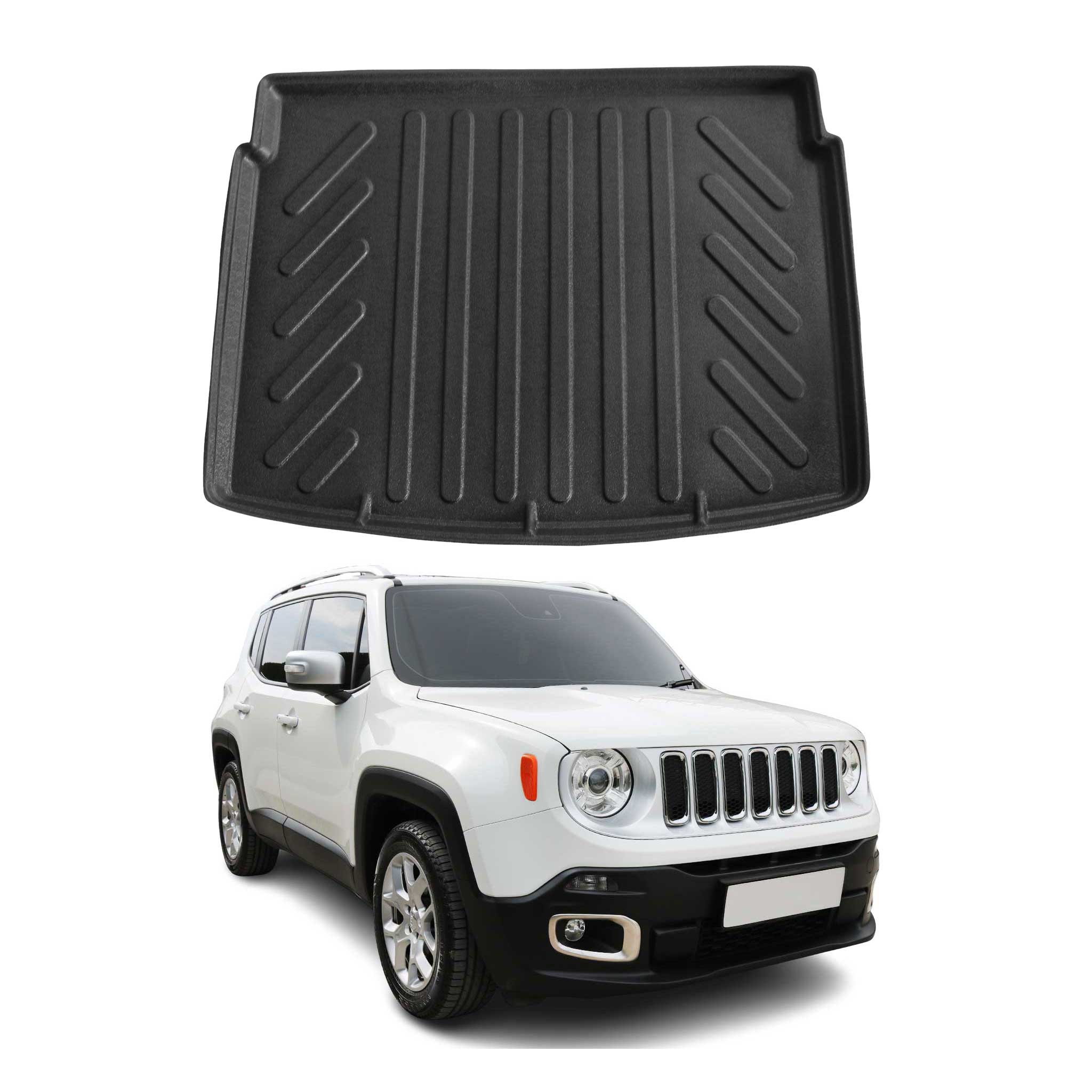 2015-2023 Jeep Renegade Cargo Liner Trunk Mat All Weather Black