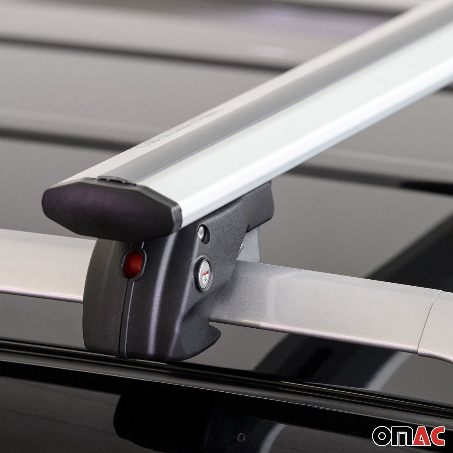 2025 VW Tiguan Roof Rack Cross Bars Luggage Carrier Gray 2Pcs