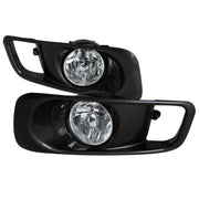 1999-2000 Honda Civic H3 Fog Lights Kit Chrome Housing/Clear Lens