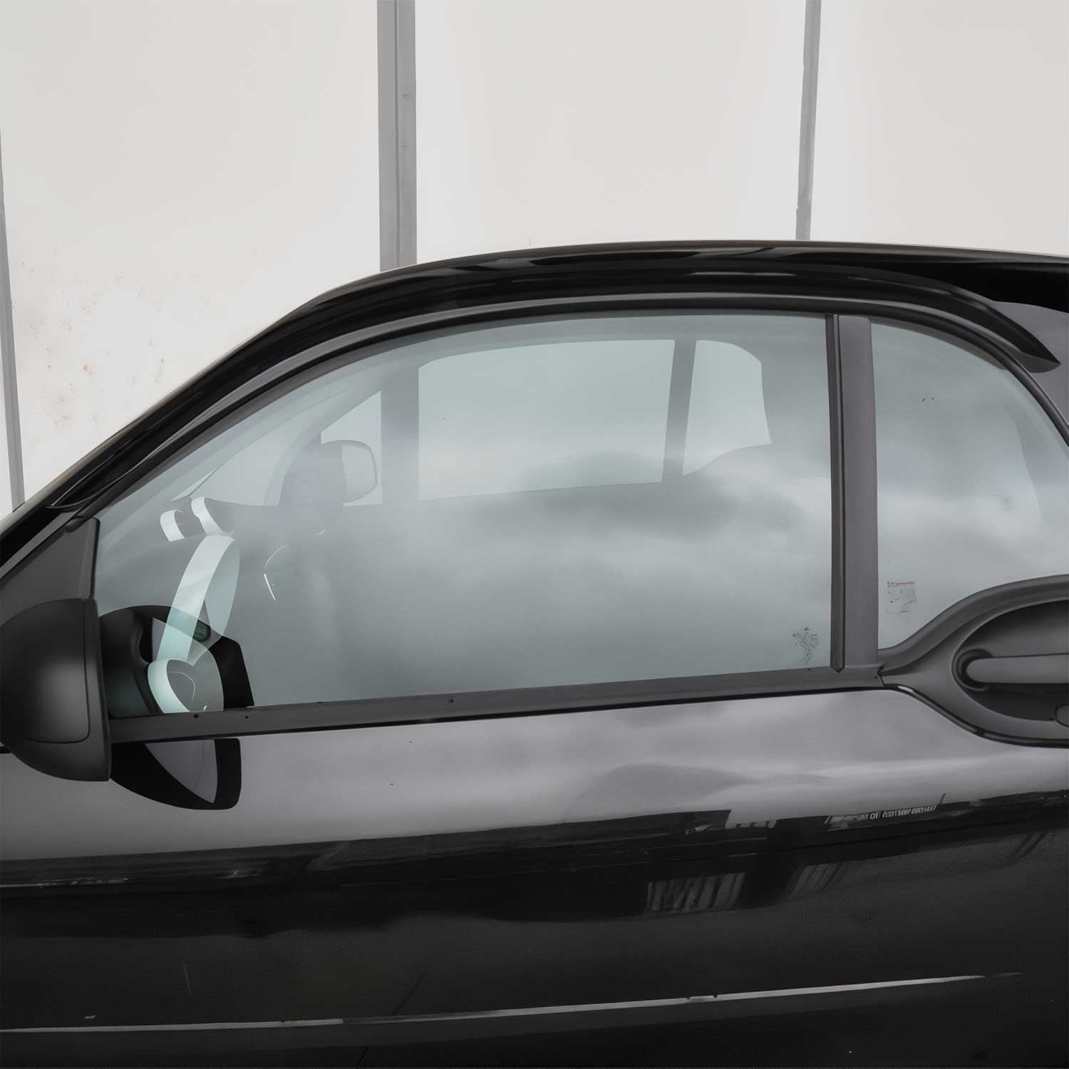 2016-2017 Smart ForTwo Window Visor Vent Rain Deflector 2Pcs Smoke