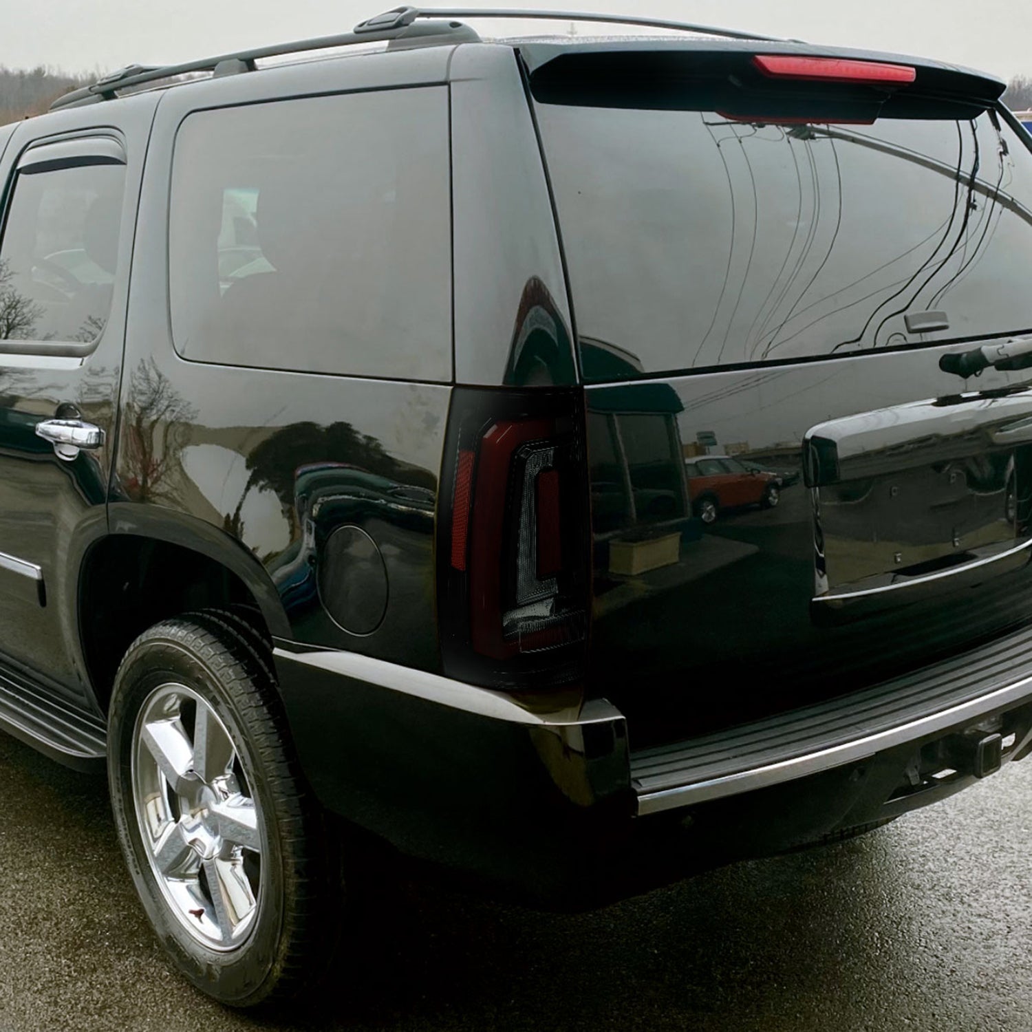 2007-2014 Chevy Tahoe/Suburban/Yukon/Denali LED Signal Tail Lights Black