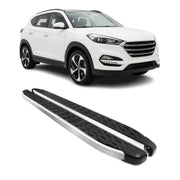 2015-2020 Hyundai Tucson Nerf Bar Side Step Running Boards Alu 2x