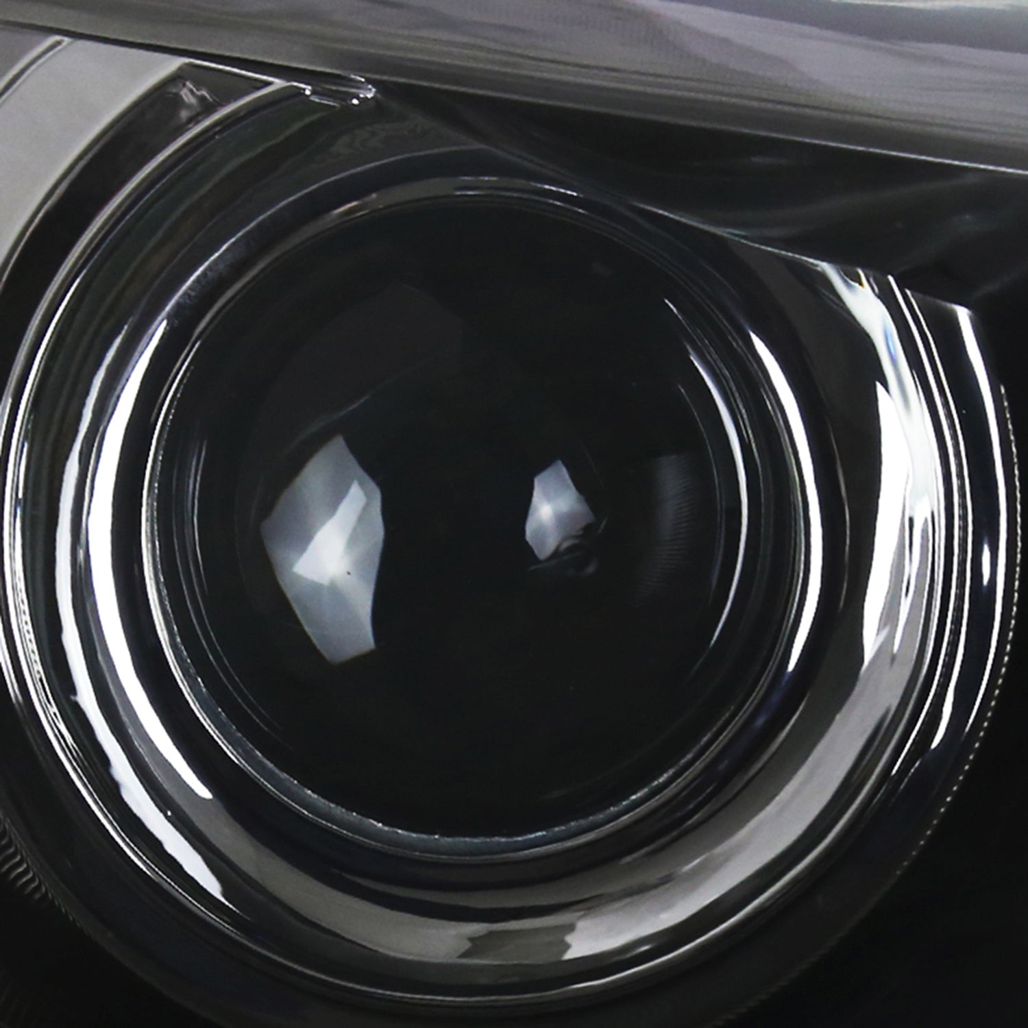 2015-2017 Toyota Camry Projector Headlight Amber Reflector - Passenger Side