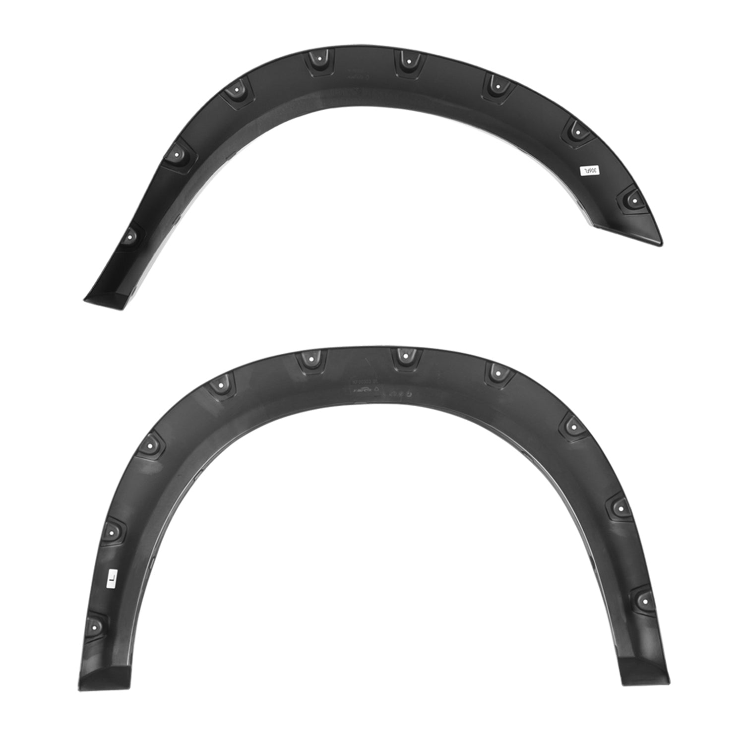 2019-2024 Dodge Ram 2500/3500 4PC Smooth Pocket Rivet Style Fender Flares