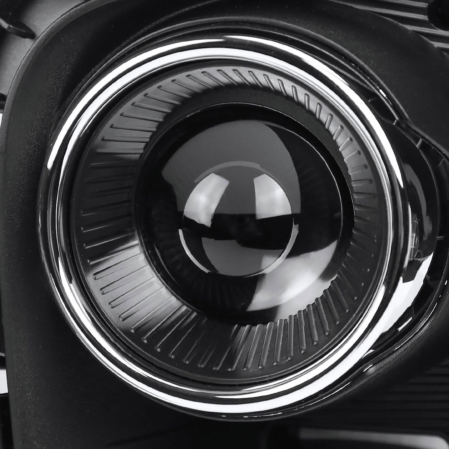 2018-2020 Kia Rio 9006 12v/51w Projector Fog Lights Kit Chrome/Clear Lens