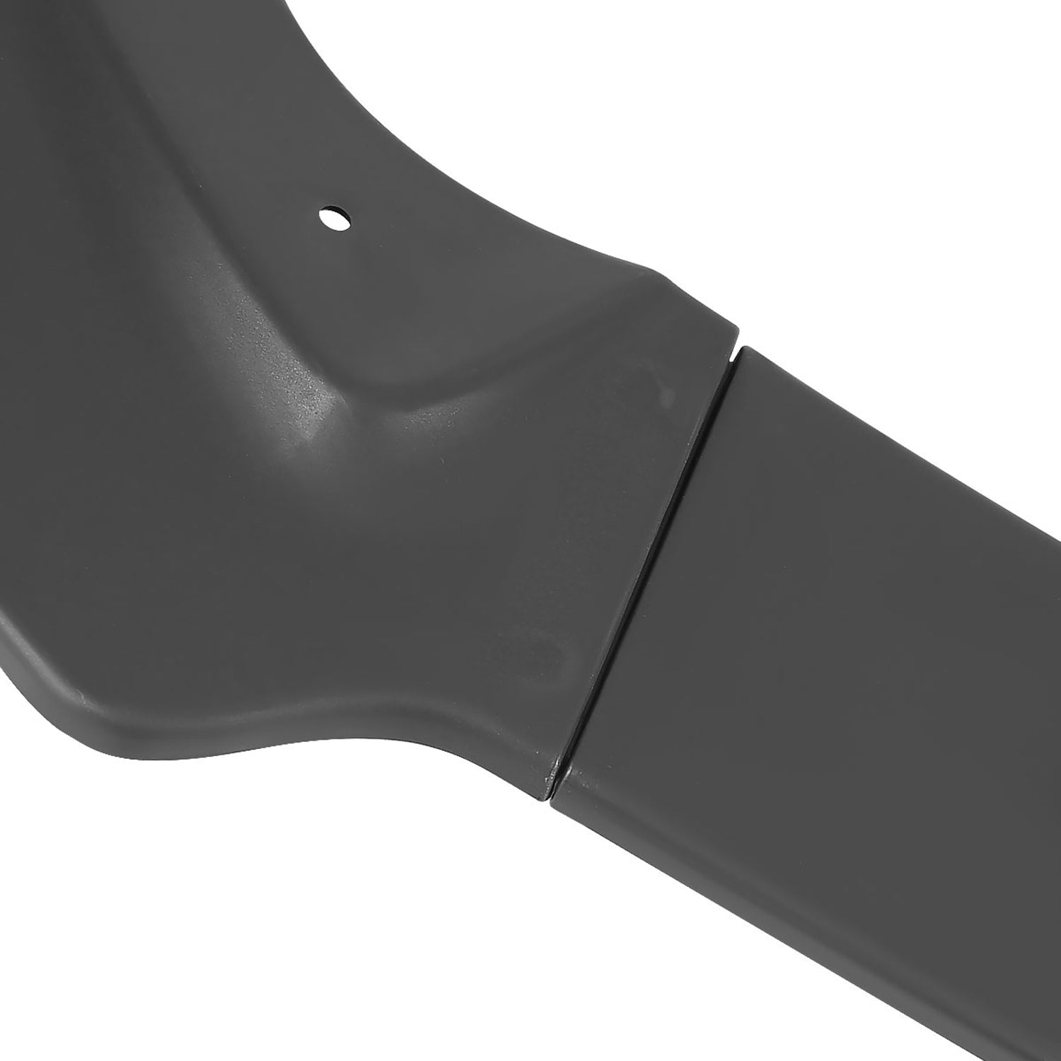 2016-2019 Nissan Sentra Matte Black Polypropylene 3Pcs Bumper Lip Spoiler