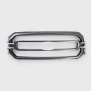 2021-2023 Ford F-150 Grille Overlay Gloss Black 3Pcs ABS Plastic