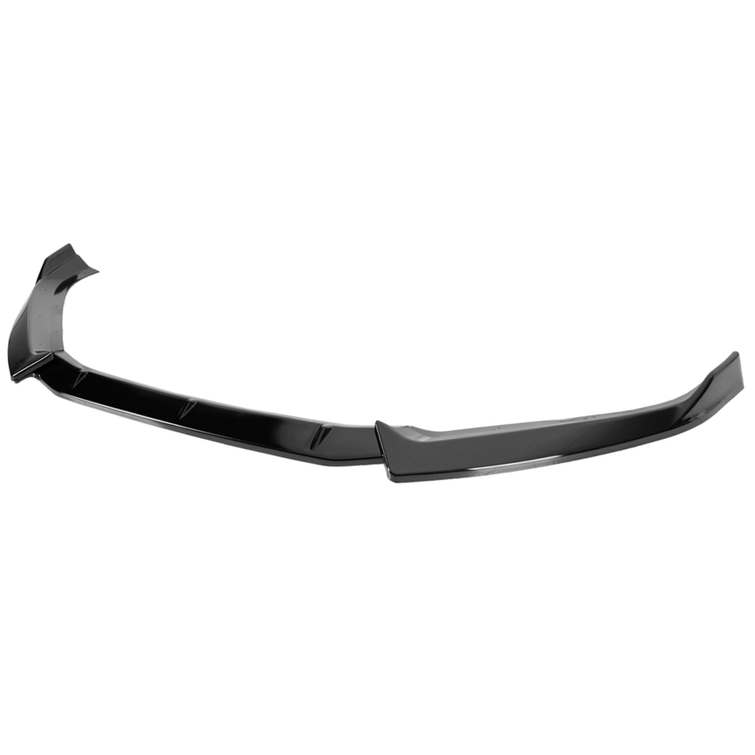 2017-2018 Audi A4/S4 Glossy Black 3Pcs Front Bumper Lip Splitter Kit