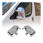 2014-2025 RAM ProMaster Side Mirror Cover Caps Chrome Silver 2 Pcs