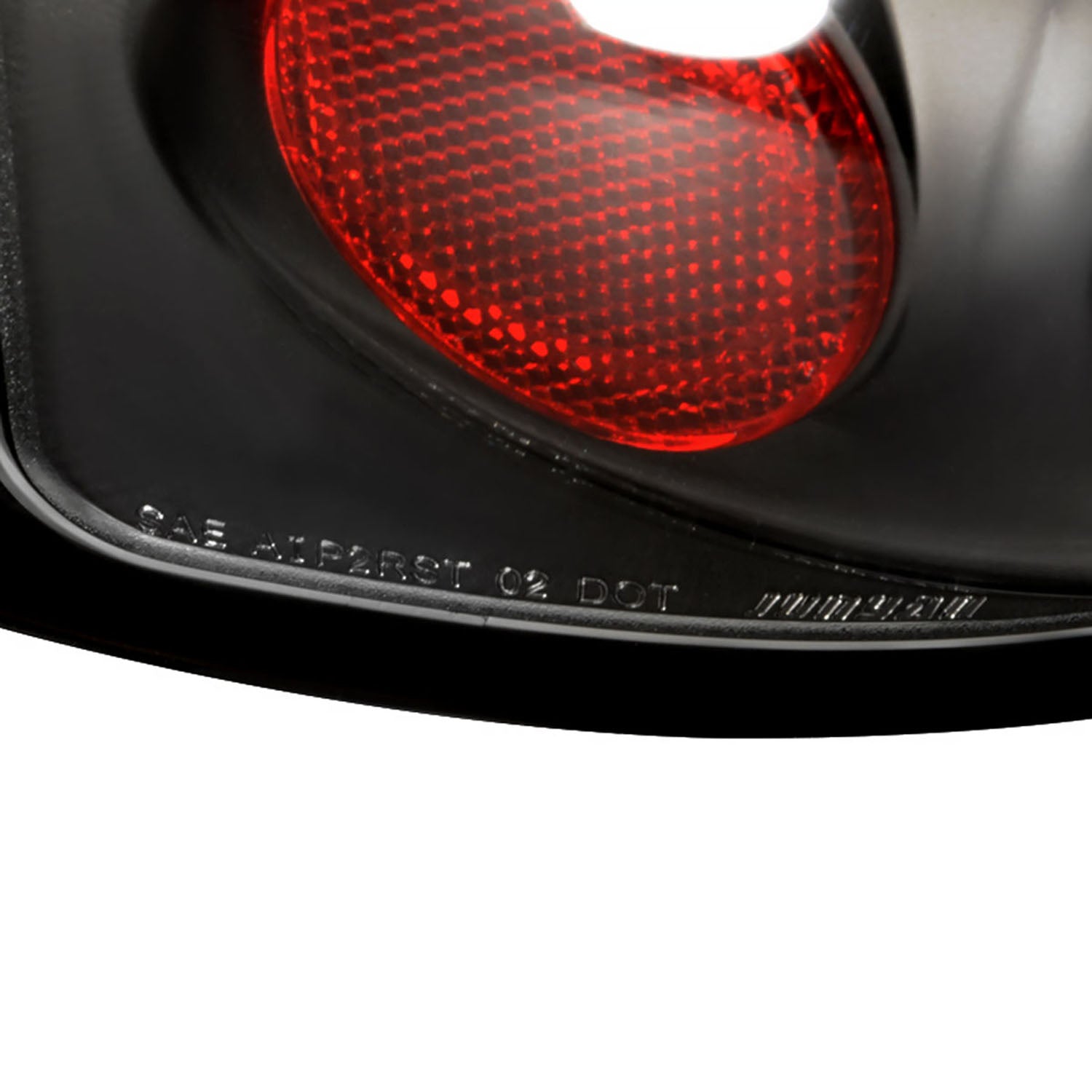 2002-2006 Dodge RAM Tail Lights Matte Black Housing/Clear Lens