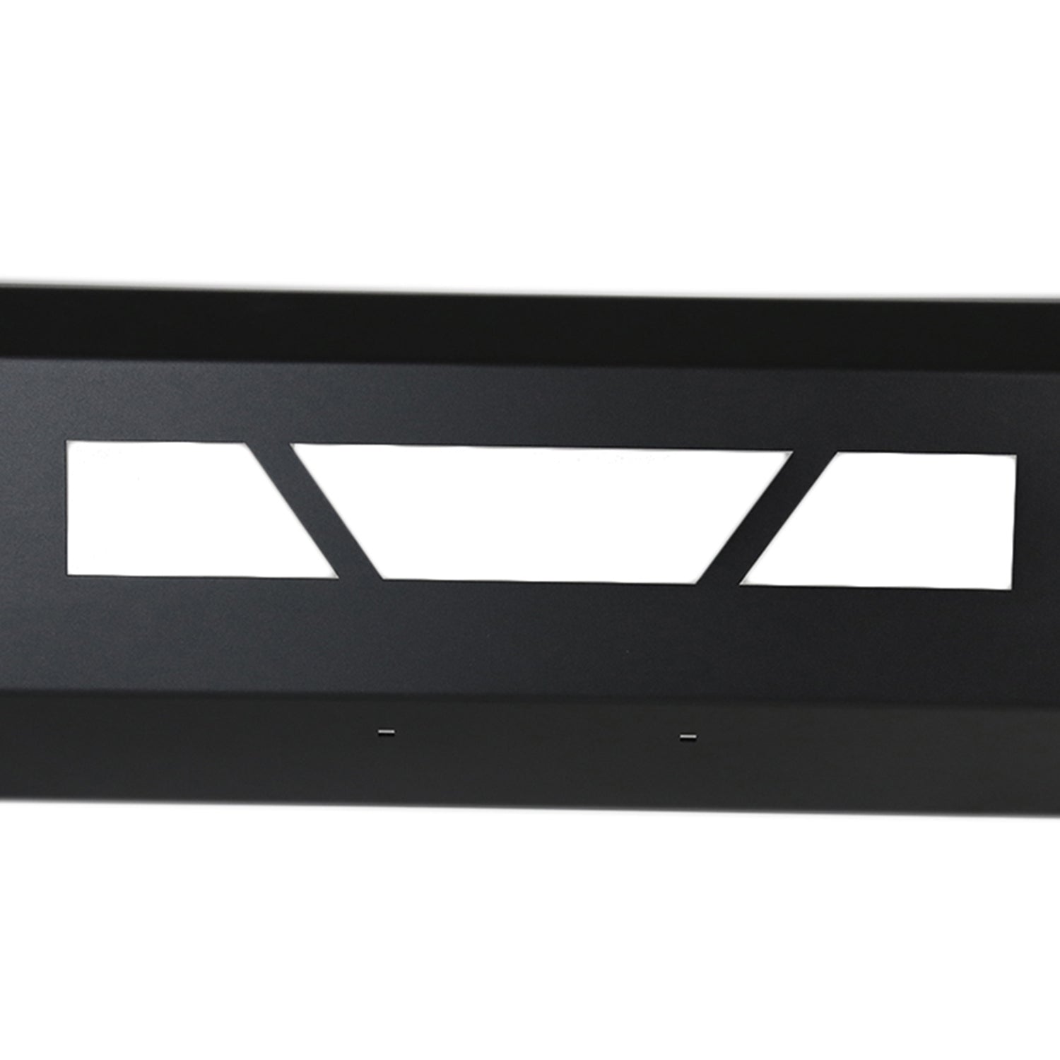 2016-2021 Toyota Tacoma Black Heavy Duty Steel Front Bumper & LED Light Ports