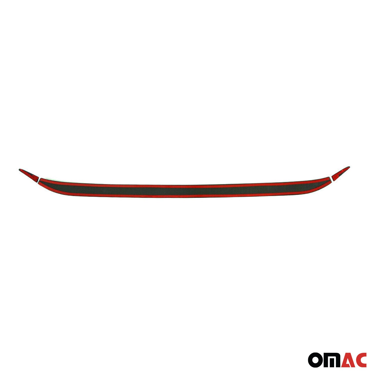 2019-2024 Jeep Renegade Rear Trunk Molding Trim Carbon Fiber Black 3 Pcs