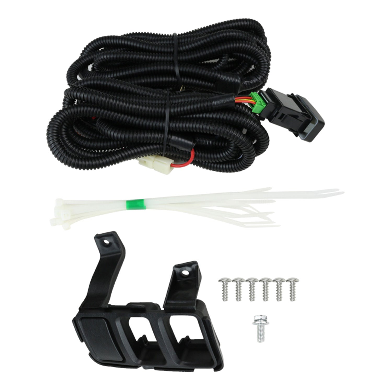 2008-2010 Honda Accord Sedan H11 Fog Lights Kit Chrome Housing/Clear Lens