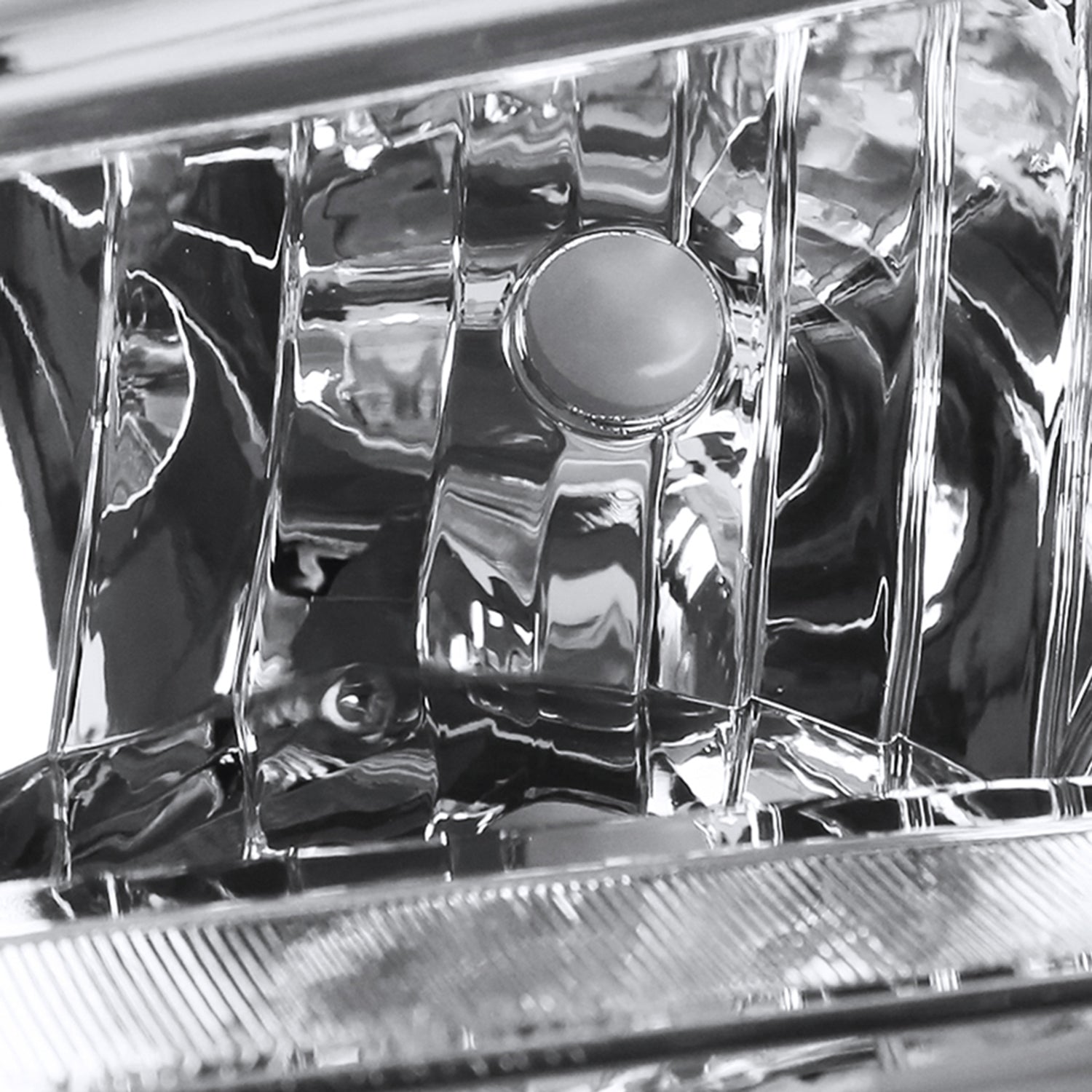 2015-2017 Toyota Camry Projector Headlight Amber Reflector -Driver Side Chrome