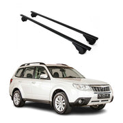 2009-2013 Subaru Forester Roof Rack Cross Bars Black