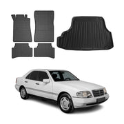 1994-2000 Mercedes C Class W202 Floor Mats & Cargo Liner Full Set All Weather