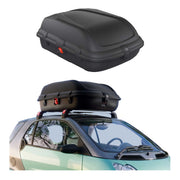OMAC Car Rooftop Cargo Box Luggage Carrier 9.5 Cubic Feet Carbon Fiber Textured