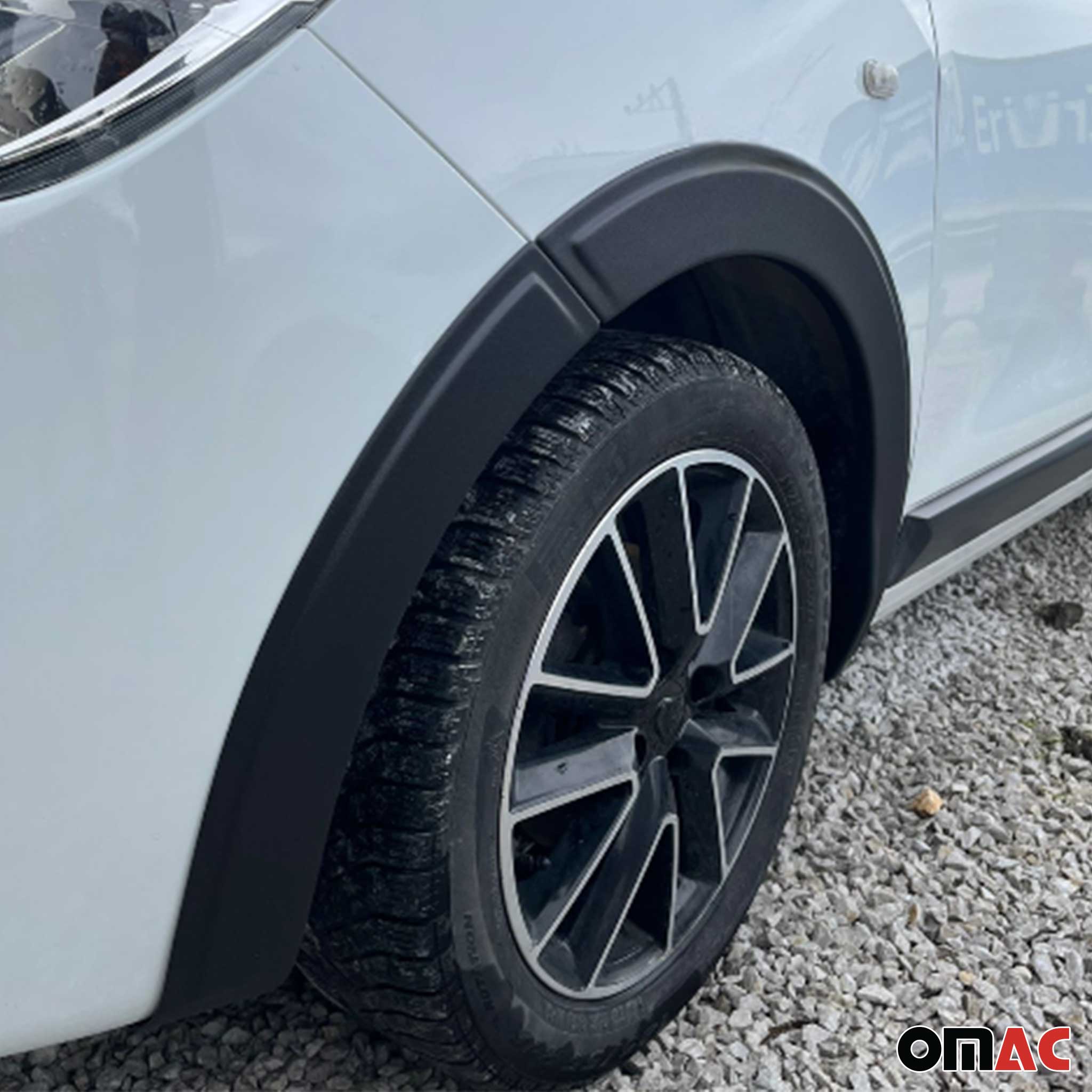 Fender Flares Wheel Protector for RAM ProMaster 2023-2026 Black 12 Pcs