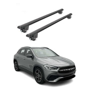 2020-2026 Mercedes GLA (H247) Roof Rack Cross Bars Luggage Lbs Black 2 Pcs