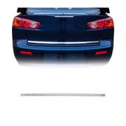 2008-2017 Mitsubishi Lancer Rear Trunk Molding Trim Stainless Steel Silver
