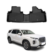 2020-2025 Hyundai Palisade Premium Floor Mats Liners Second Row Rear