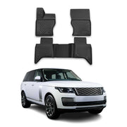 2018-2021 Land Rover Range Rover Floor Mats Liners Full Set All Weather Black