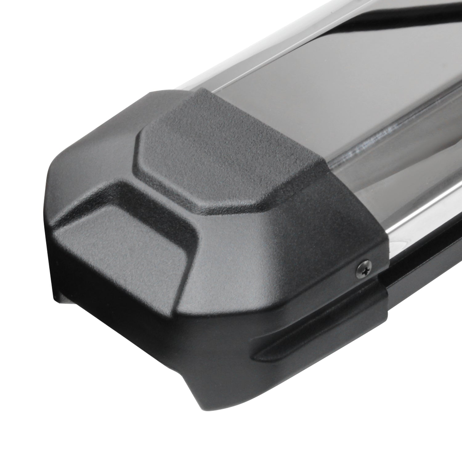 2009-2014 Ford F-150 Super Cab 5" Wide Alu Side Step Nerf Bars Steel Trim