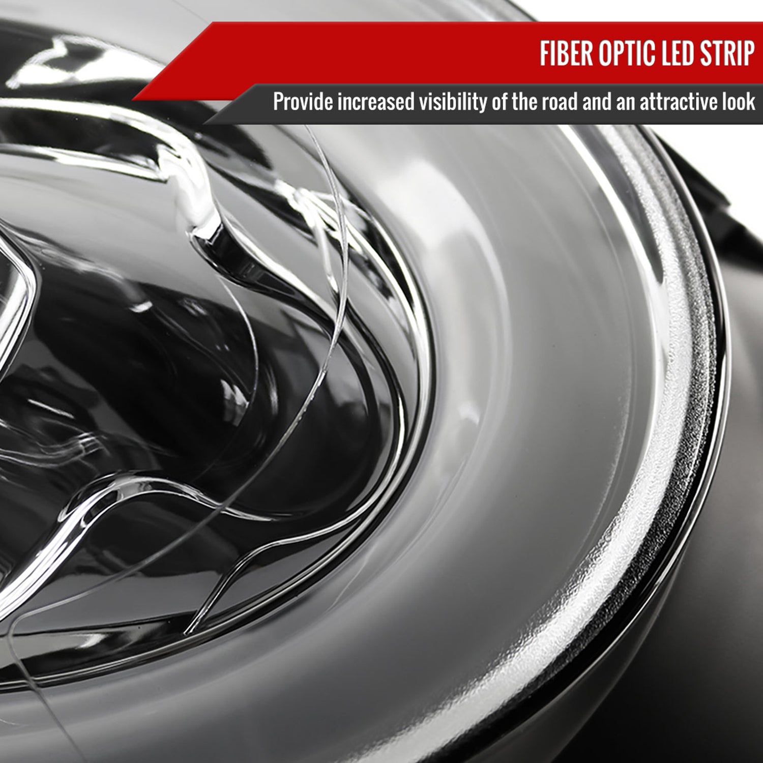 2007-2015 Mini Cooper R55 R56 R57 R58 R59 Headlights LED Bar Signal Chrome