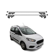 2018-2023 Ford Tourneo Courier Roof Rack Cross Bars Silver