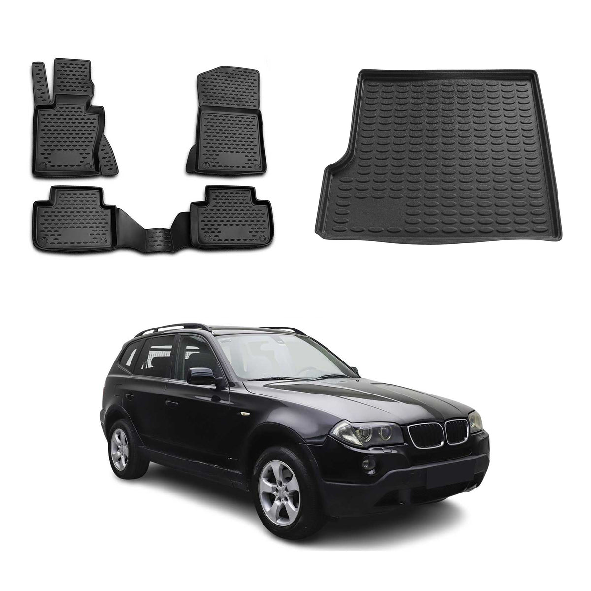 OMAC Floor Mats & Cargo Liners for BMW X3 2004-2010