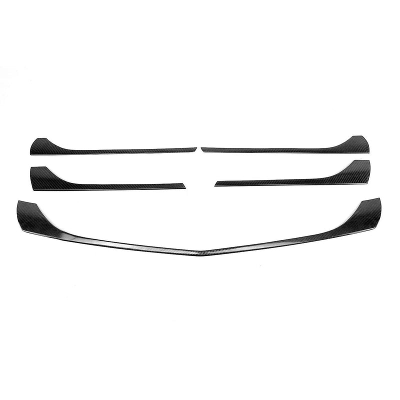 2016-2020 Mercedes Metris Front Bumper Grill Trim Molding Carbon Fiber 5x