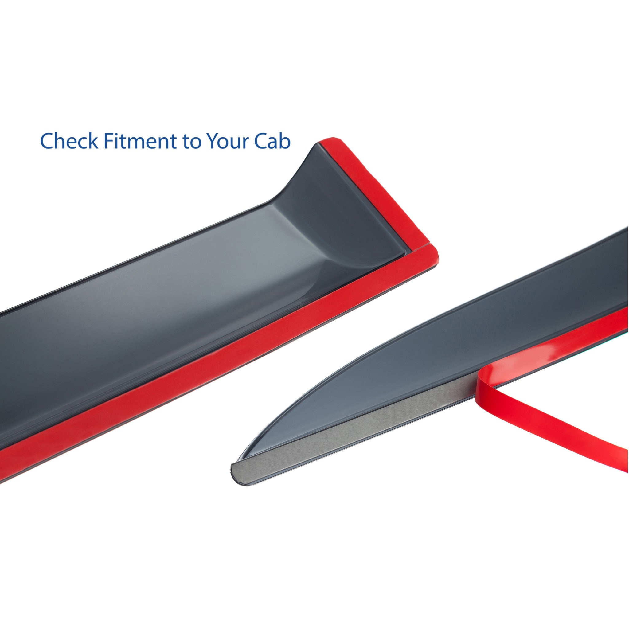 Goodyear Wind Deflectors for Chevrolet Trax 2024-2026 Tape-On Premium Smoke 6Pcs