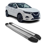 2014-2020 Nissan Rogue Running Boards Side Steps Silver