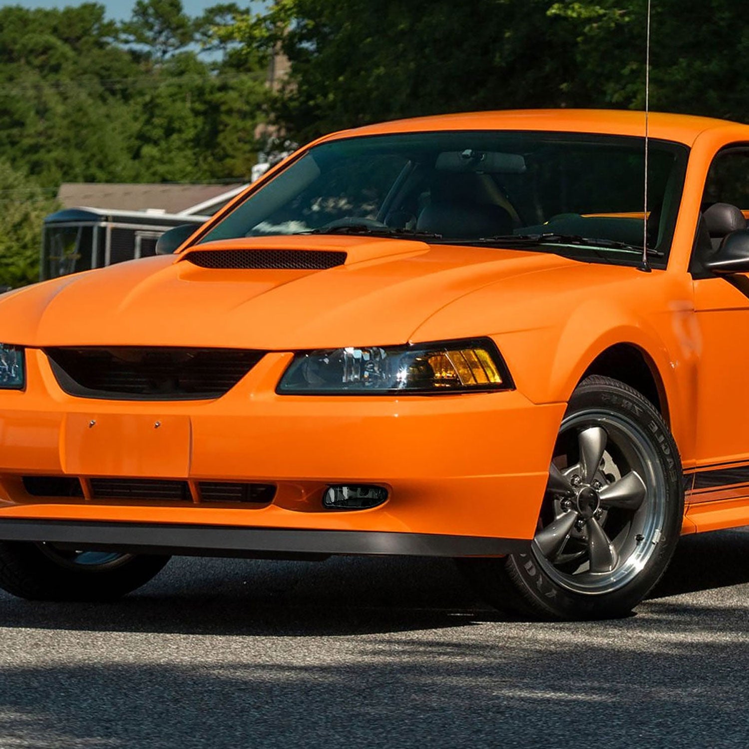 1999-2004 Ford Mustang 899 Fog Lights Kit Switch & Wiring Harness Chrome/Smoke