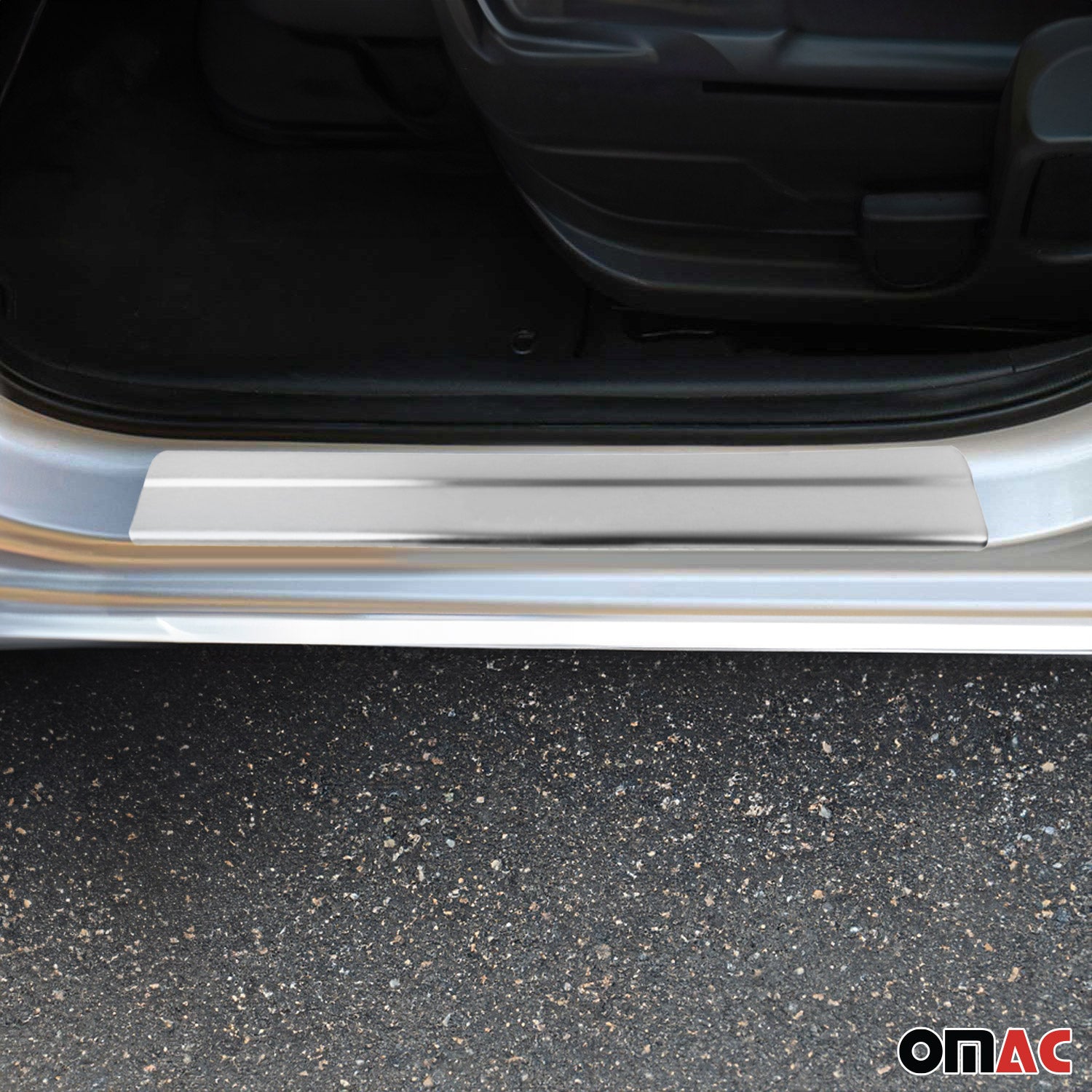 2018-2024 Nissan Kicks Door Sill Scuff Plate Scratch Protector Stainless Steel 4x