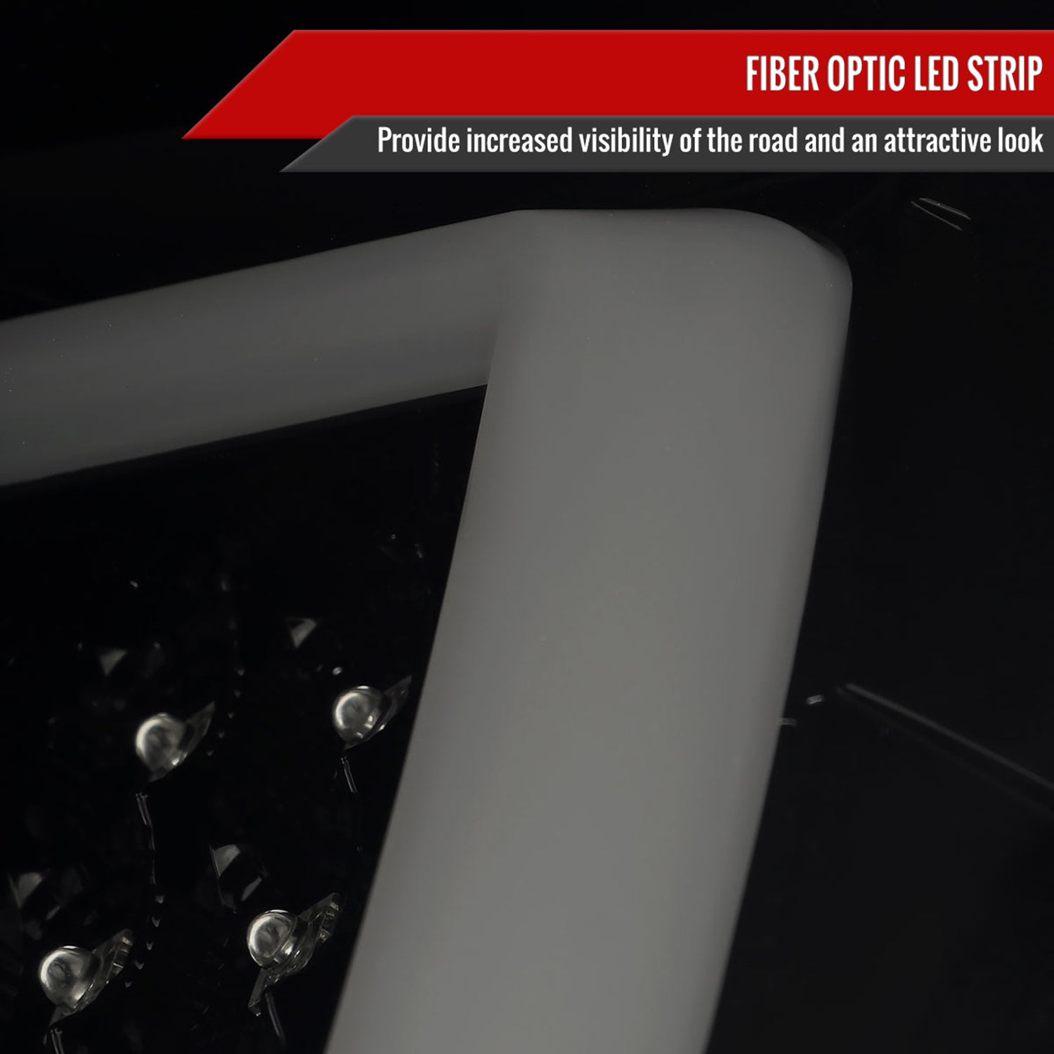 2007-2009 Dodge RAM 1500/2500/3500 LED Tail Lights Glossy Black/Smoke Lens