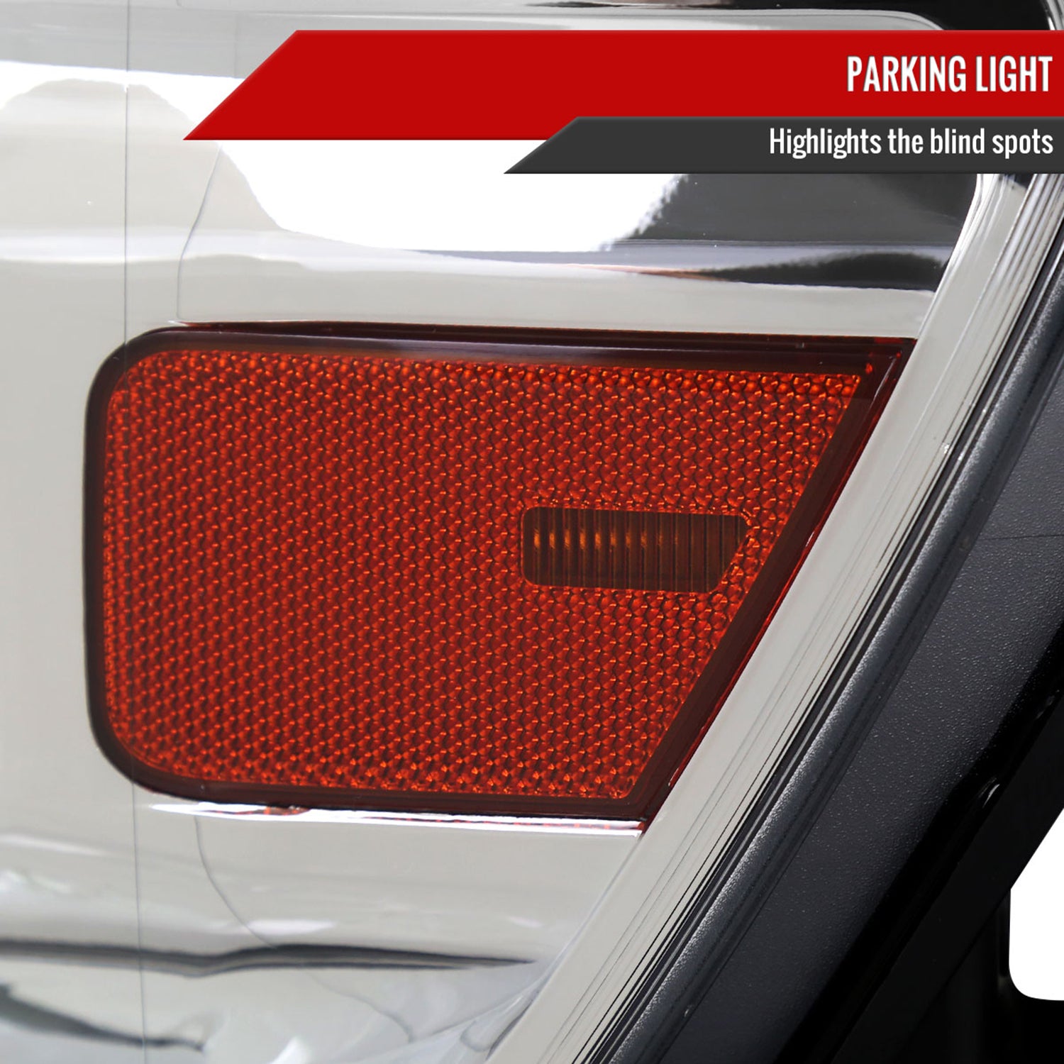 2019-2024 Dodge RAM 1500 Factory Headlights w/Amber Reflectors Chrome/Clear