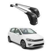 2015-2021 VW Golf Mk7 Roof Rack Cross Bars Silver