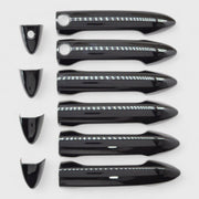 2017-2025 Honda Ridgeline Door Handle Cover Gloss Black 10Pcs ABS Plastic