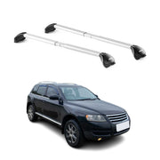 2004-2010 Volkswagen Touareg Roof Rack Cross Bars Luggage Carrier 2 Pcs