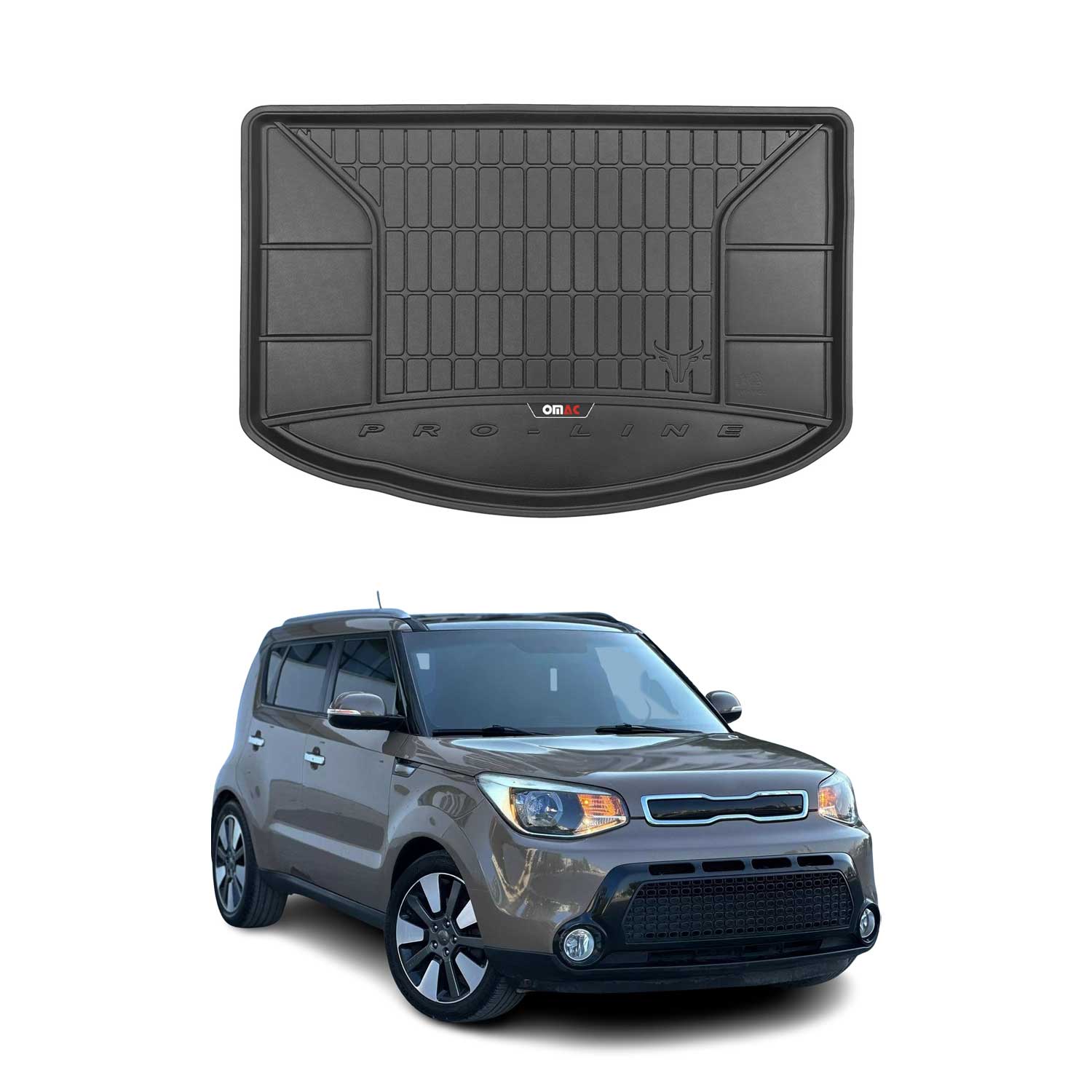 2014-2019 Kia Soul Premium Cargo Liner Trunk Mat All Weather Heavy Duty