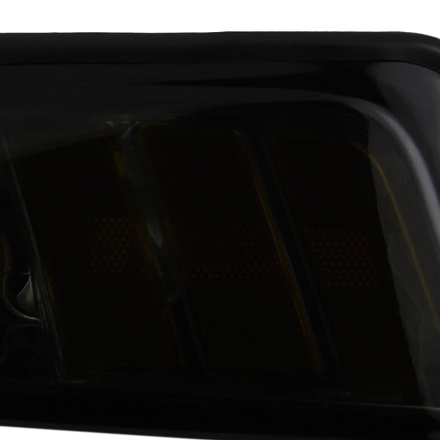 1999-2004 Ford Mustang Factory Headlights w/Amber Reflectors Chrome/Smoke